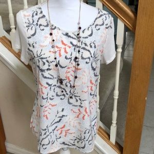Medium printed top